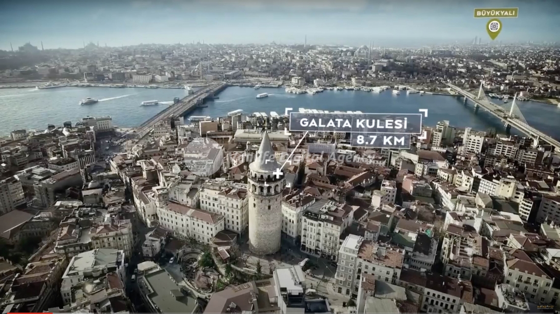 Özak GYO Büyükyalı Projesi Konum Filmi Drone Çekimi