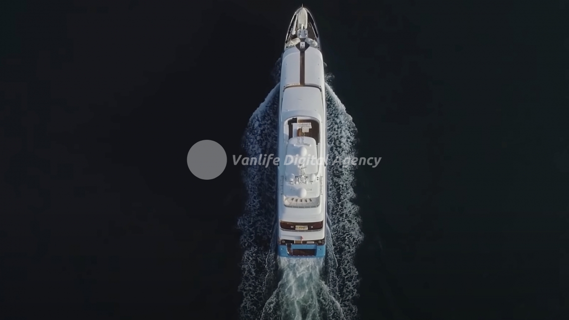 50m Süperyat DR NO NO Drone Çekimi