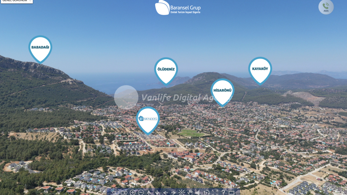 Baransel Group Havadan 360 Derece Sanal Tur Çalışması