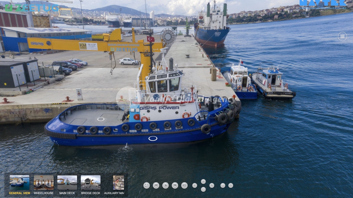 Navtek Zeetug Sanal Tur Projesi