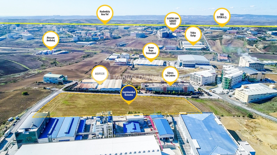 Esenyurt Ticari Arsa Drone Çekimi