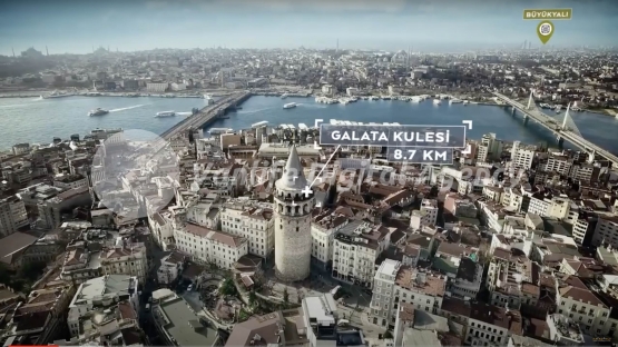 Özak GYO Büyükyalı Projesi Konum Filmi Drone Çekimi