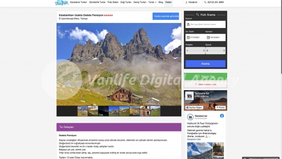 Tamzara Tur - Turizm Web Sitesi